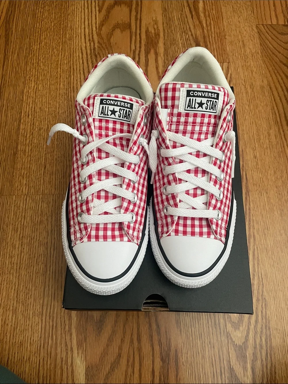 Gingham Converse
